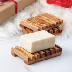 Rectangular Soap Dish Handmade from Olive Wood - Image 3