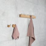 Wall hook DEER | oak wood, brass - Image 4