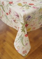 Rectangular Tablecloth, Cotton-Linen mix, printed | Blossom - Image 2