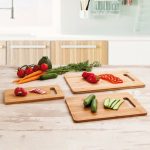 Cutting board Quid Renova Bamboo Brown Wood - Image 12