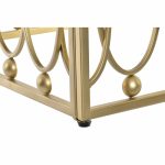 Side table DKD Home Decor Mirror Golden Metal MDF (57 x 57 x 52 cm) - Image 5