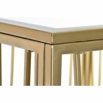 Side table DKD Home Decor Mirror Golden Metal MDF (57 x 57 x 52 cm) - Image 4