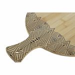 Cutting board DKD Home Decor Black Natural Bamboo Rectangular 30 x 40 - Image 5