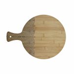 Cutting board DKD Home Decor Black Natural Bamboo Rectangular 30 x 40 - Image 2