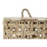 Basket set DKD Home Decor Wood Rushes (44 x 44 x 44 cm) (2 Pieces) - Image 2