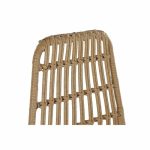 Garden chair DKD Home Decor Brown Metal synthetic rattan White (47 x - Image 4