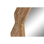 Wall mirror DKD Home Decor 80 x 2 x 80 cm Natural Brown Urban - Image 2