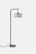 Macaron Floor Lamp, black frame - Image 8