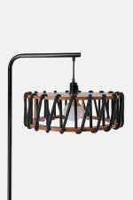 Macaron Floor Lamp, black frame - Image 4
