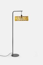 Macaron Floor Lamp, black frame - Image 14