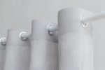 Snow White linen curtain with grommets - Image 8