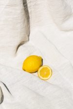 Natural light linen tablecloth - Image 9
