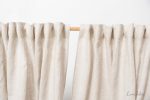 Linen curtain with multifunctional heading tape - Image 16