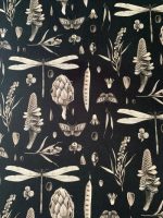 Fabric Basket, Bread cloth h=20cm, 100% Cotton, Printed | Seeds Carbon - Image 2