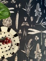 Round Tablecloth, 100% Cotton, Printed | Seeds Carbon - Image 6