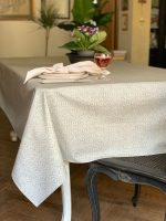 Rectangle Tablecloth, 100% Organic Cotton, Printed | Helga - Image 3