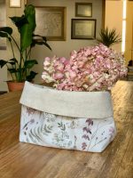 Bread cloth h=20cm, Linen-Cotton Mix, Printed | Aitana