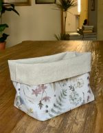 Bread cloth h=20cm, Linen-Cotton Mix, Printed | Aitana - Image 4