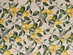Round Tablecloth, linen-cotton mix, printed | Lemon Linen - Image 2