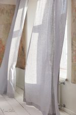Linen curtain with multifunctional heading tape - Image 7