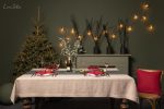 Natural light linen tablecloth - Image 11