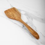 Handmade Olive Wood Shovel Spoon 15.75" - Image 2