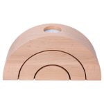 Alder Wooden Candlestick Set - Image 3