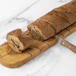 Handmade Olive Wood Bread Board | Rustic Slicing and Serving Platter - Image 2
