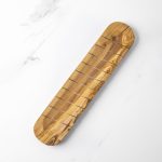 Handmade Olive Wood Bread Board | Rustic Slicing and Serving Platter - Image 4