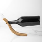 Handmade Olive Wood Bottle Holder | Available in Two Designs - Image 3