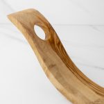 Handmade Olive Wood Bottle Holder | Available in Two Designs - Image 4