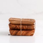 Set of 3 Olive Wooden Soap Dishes, Handmade - Image 4