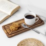 Eco-Friendly Olive Wood Rectangle Board with Juice Groove - Image 2