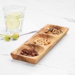 3-Section Olive Wood Dish – Handmade Serving Piece for Everyday Use - Image 2