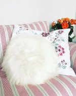 Decorative Round Furry Pillow. - Image 7
