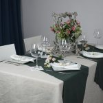 Natural light linen tablecloth - Image 5